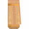 Ekena Millwork Bellingham Rough Sawn Timber Gable Bracket, Western Red Cedar, 36"W x 12"H x 6"D x 6"F, 8/12 Pitch GBW036X12X0606BEL00RWR - alternate 3